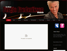 Tablet Screenshot of fergiefrederiksen.com